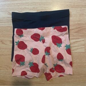 Members Mark CartWheel Shorts Bundle (Strawberry & Black)